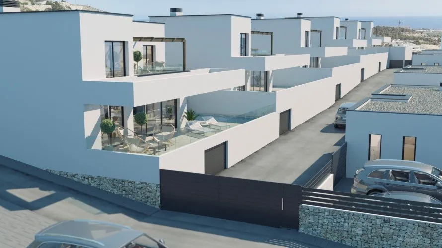 Villa de 3 dormitorios en PUIG CAMPANA Finestrat, Spain No. 623 № 1