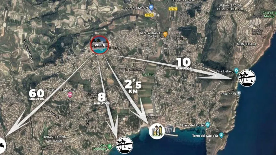 Apartamento de 3 dormitorios en Teulada, España No. 1018 № 8
