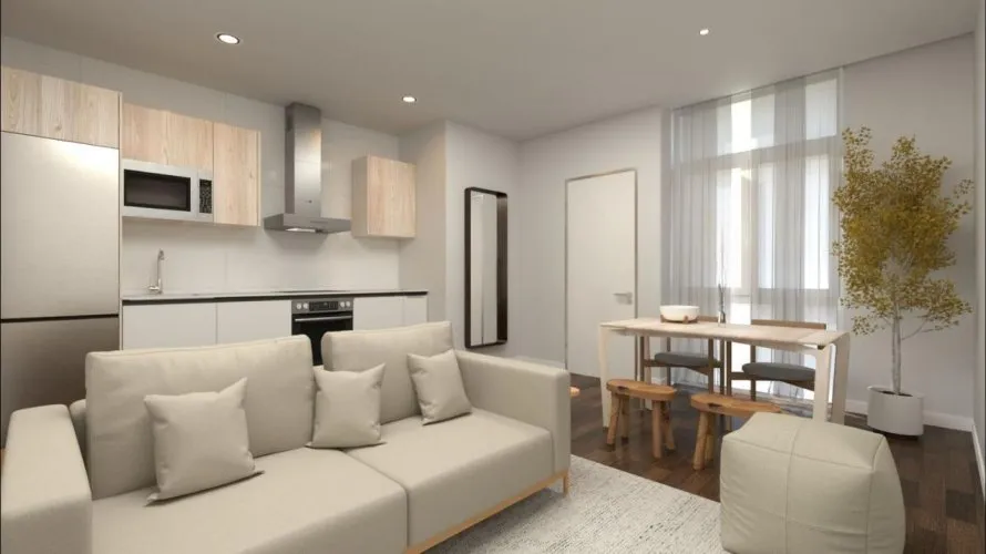 Apartamento de 2 dormitorios en Madrid, Spain No. 1306 № 7