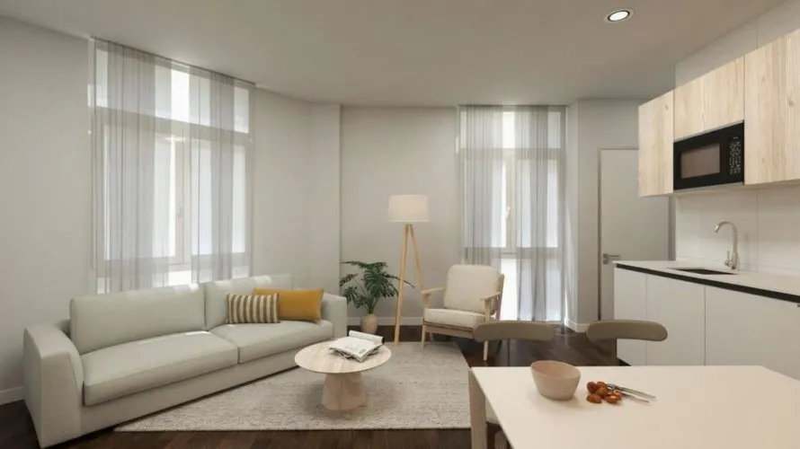 Apartamento de 2 dormitorios en Madrid, Spain No. 1306 № 3