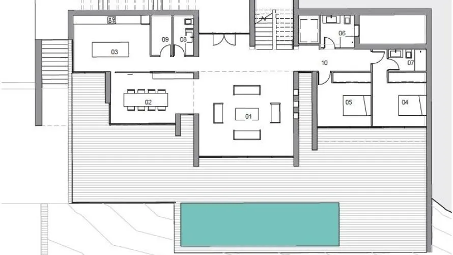 Villa de 5 dormitorios en Adsubia (Ajuntament Adsubia), España No. 1083 № 4