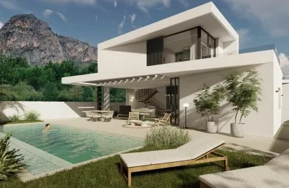 Villa de 3 dormitorios en Polop, España No. 1240