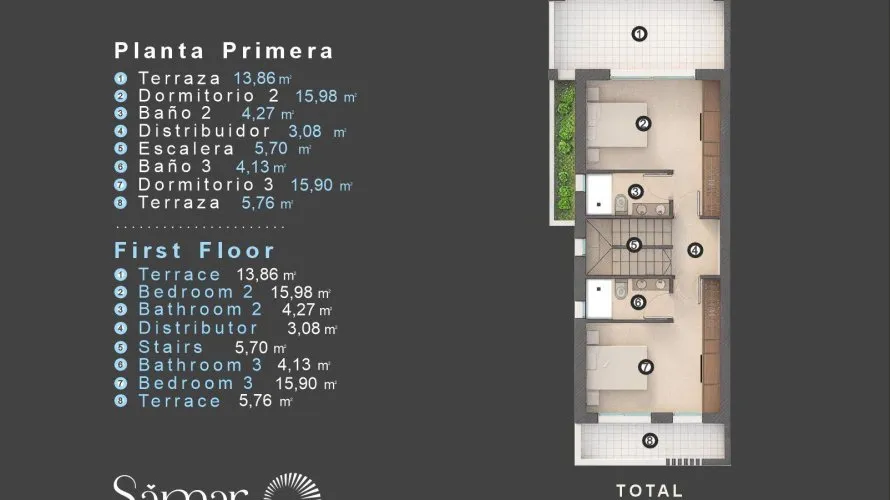 Villa de 3 dormitorios en Alicante, España No. 967 № 7