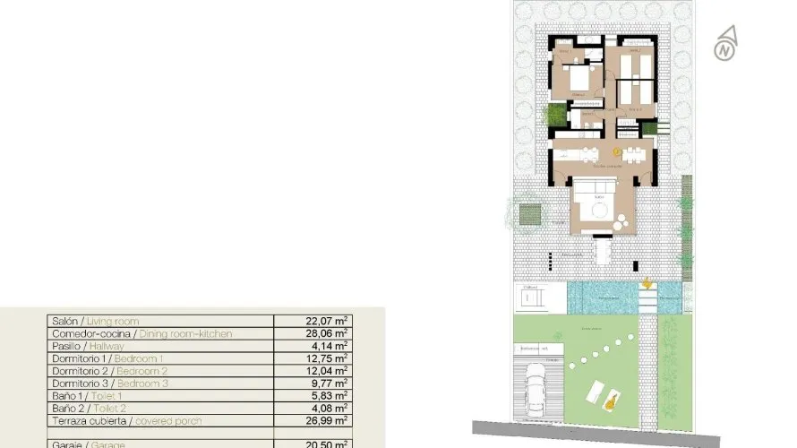 Villa de 3 dormitorios en San Fulgencio, España No. 1121 № 17