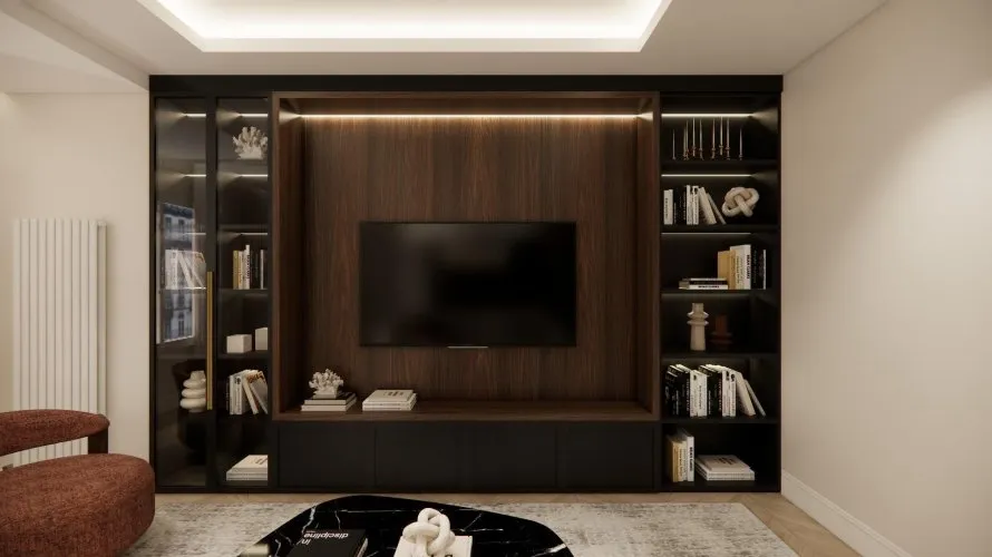 Apartamento de 3 dormitorios en Madrid, España No. 1290