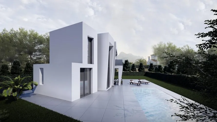 Villa de 4 dormitorios en Calpe, España No. 1090 № 2