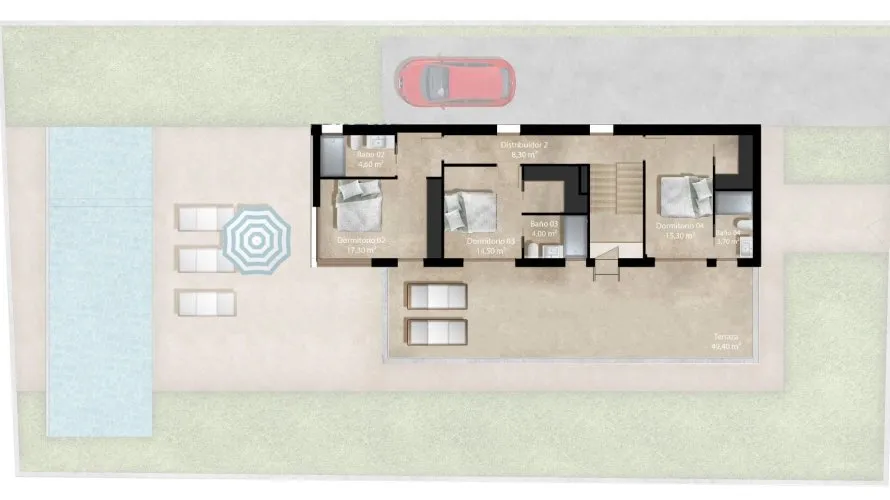 Villa de 4 dormitorios en La Zenia, España No. 987 № 6