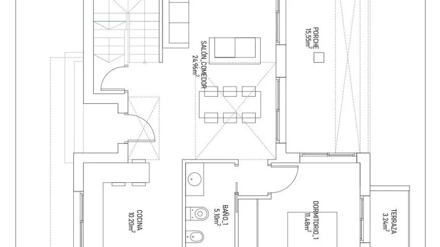 Villa de 3 dormitorios en Torrevieja, España No. 1079 № 4