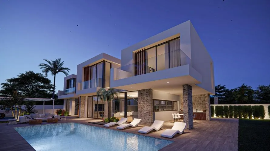 Villa de 4 dormitorios en Albir, España No. 1099 № 1