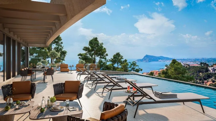 Villa de 4 dormitorios en Zona Altea Hills, Spain No. 1371 № 3