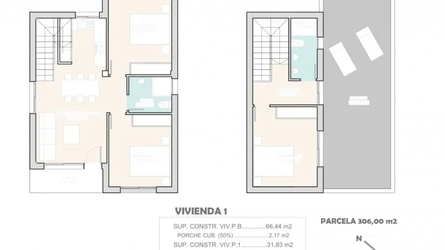 Villa de 3 dormitorios en Ciudad Quesada, España No. 1676 № 1