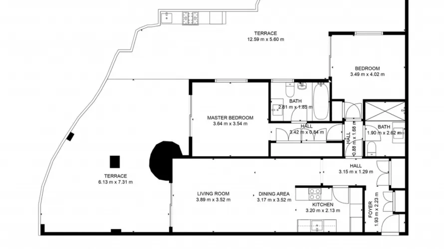 Apartment de 2 chambres à Benahavis, Spain No. 453 № 14
