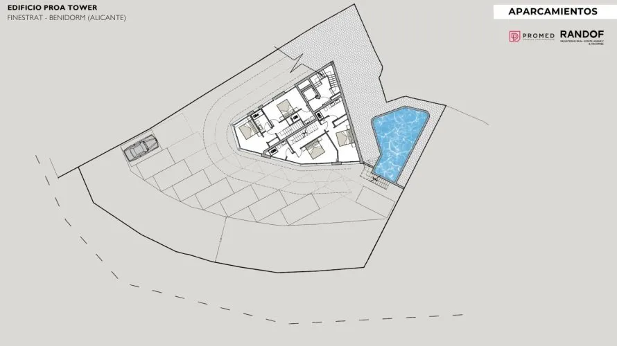 Penthouse de 3 chambres à Finestrat, Espagne No. 1259 № 8