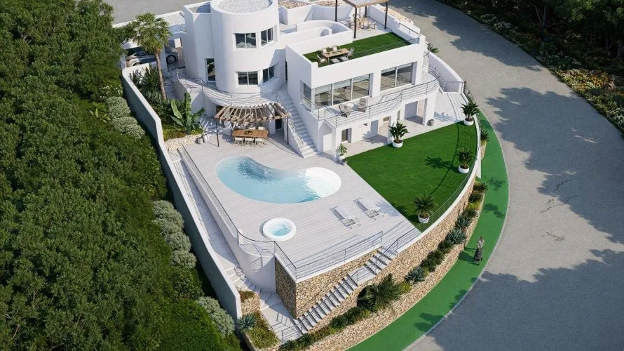 Villa de 4 chambres à Zona Altea Hills, Espagne No. 1399 № 19