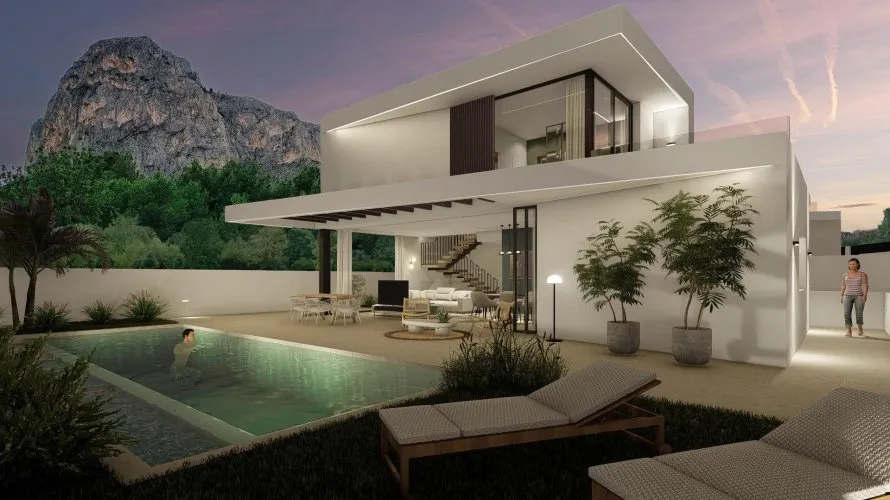 Villa de 3 chambres à Polop, Spain No. 1240 № 7