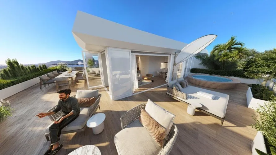 Penthouse de 2 chambres à Talamanca, Espagne No. 1507 № 15