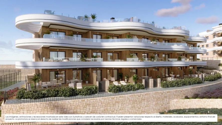Apartment de 3 chambres à Finestrat, Espagne No. 1409