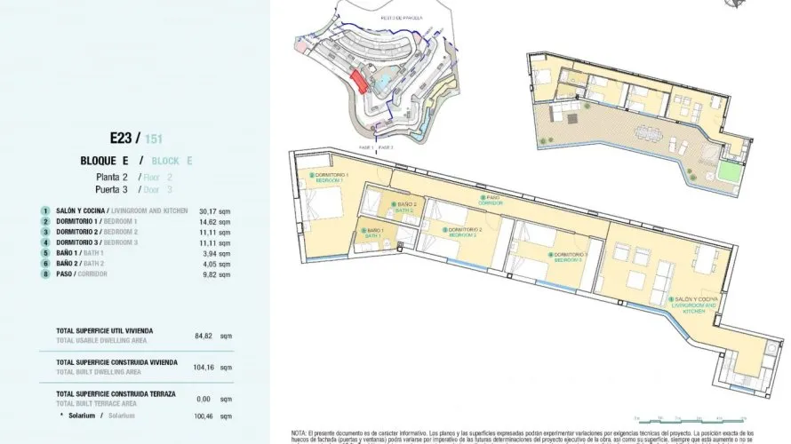 Penthouse de 3 chambres à Aguilas, Spain No. 998 № 8
