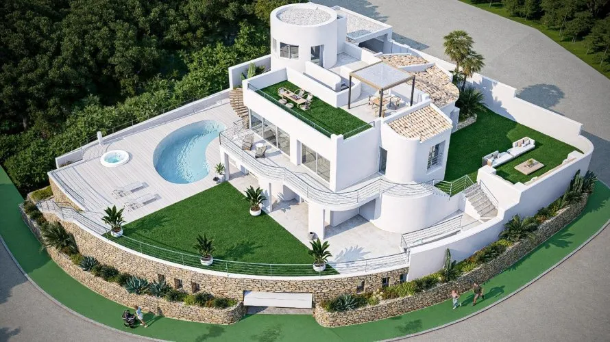 Villa de 4 chambres à Zona Altea Hills, Espagne No. 1399 № 17