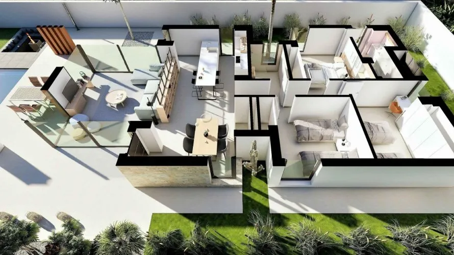 Villa de 3 chambres à San Fulgencio, Espagne No. 1121 № 15