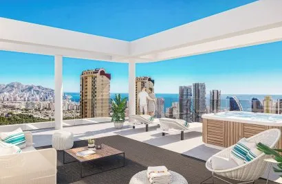 Apartment de 2 chambres à Benidorm, Espagne No. 1533