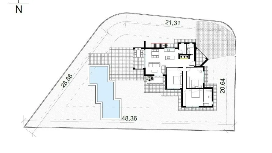 Вилла с 3 спальнями в  Кальпе, Испания №1091 № 10