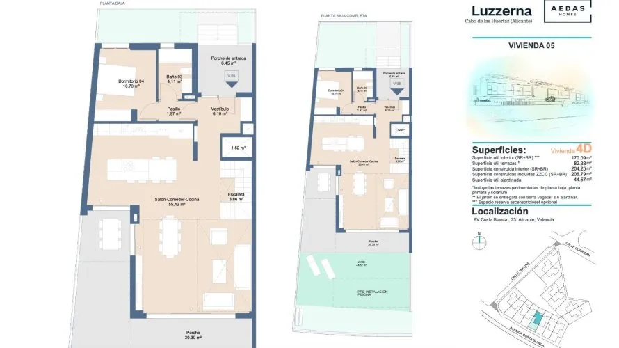 4 bedrooms house for sale, Alicante, Spain No. 1250 № 17