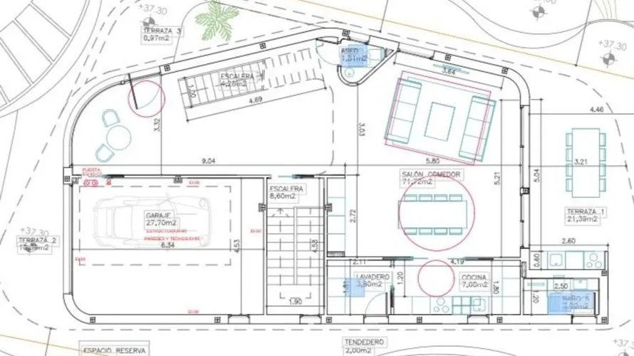 4 bedrooms villa for sale, La Font, Spain No. 1268 № 24