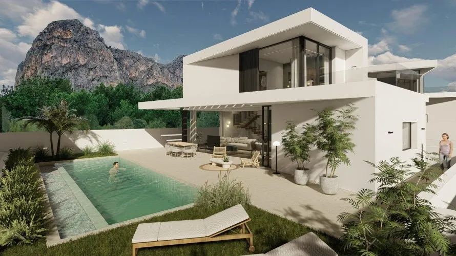 3 bedrooms villa for sale , Polop, Spain No. 1240 № 5