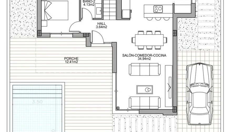 3 bedrooms villa for sale, Benijofar, Spain No. 1015 № 2
