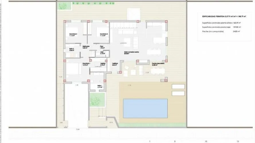 3 bedrooms villa for sale, Los Altos, Spain No. 991 № 3