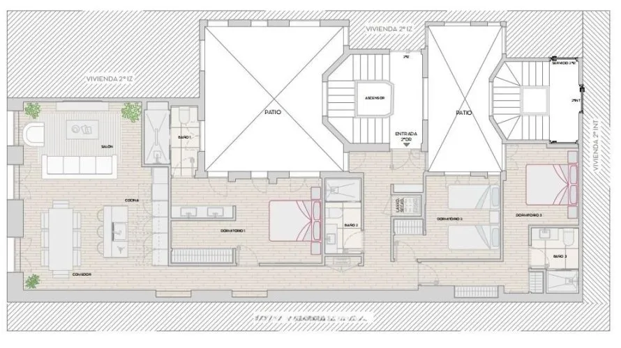 3 bedrooms apartment for sale , Madrid, Spain No. 1223 № 15