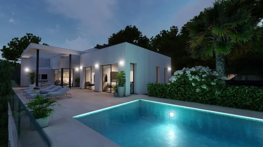 3 bedrooms villa for sale, Pedreguer, Spain No. 1020