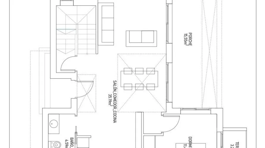 3 bedrooms villa for sale, Torrevieja, Spain No. 1079 № 5