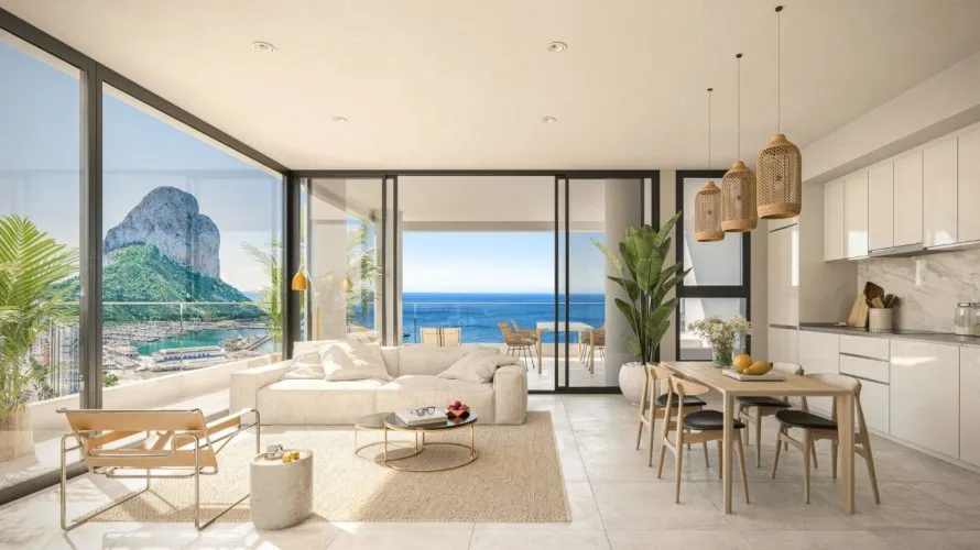 3 bedrooms apartment for sale , Calpe, Spain No. 1064 № 1