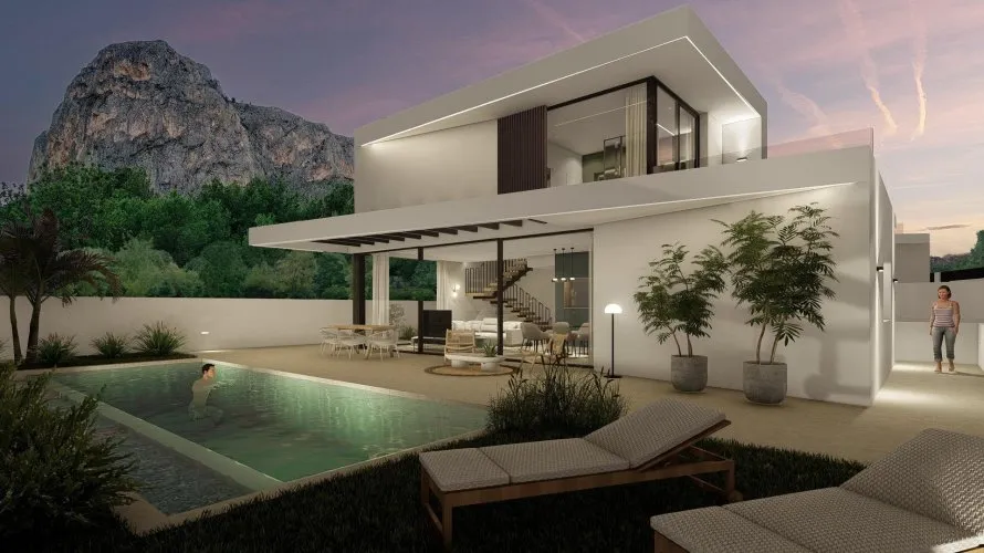 3 bedrooms villa for sale , Polop, Spain No. 1240 № 8