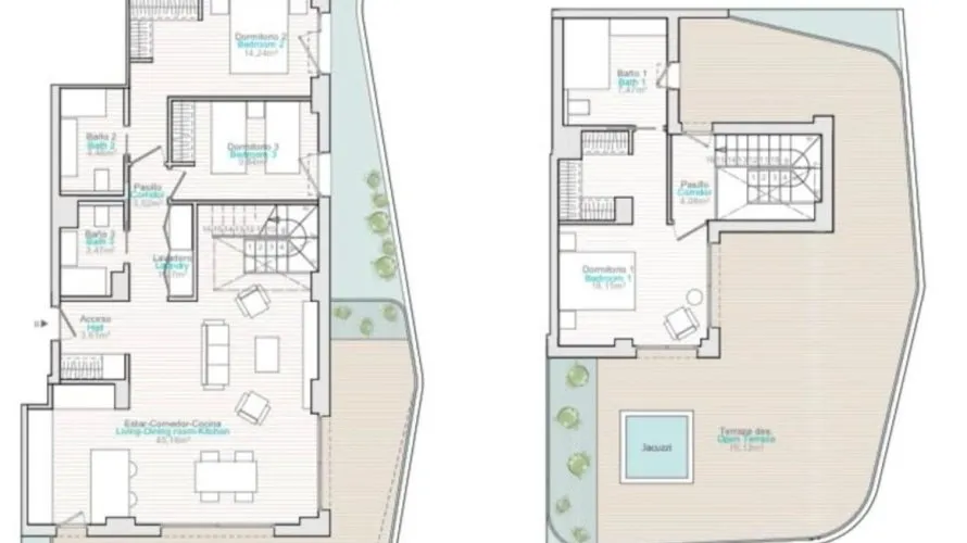 3 bedrooms penthouse for sale, Villajoyosa, Spain No. 1741 № 18
